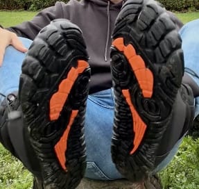 Customer photo review of Chaussures de Randonnée Chaudes Pieds Nus