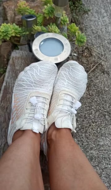 Customer photo review of Chaussures Pieds Nus Légères à Séchage Rapide