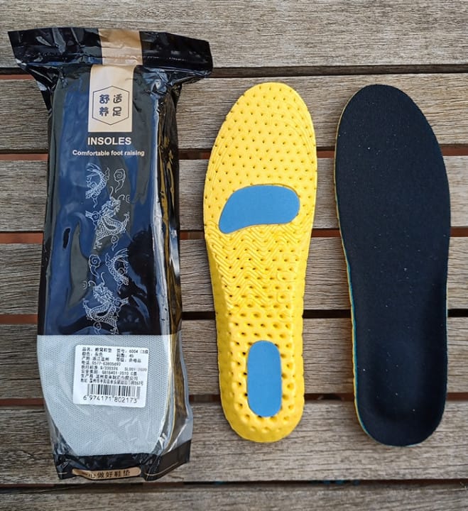 Customer photo review of Semelles orthopédiques pour soulager la douleur de la voûte plantaire