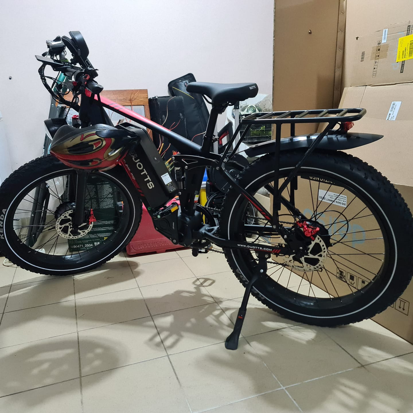 Customer photo review of DUOTTS S26 Electric Bike