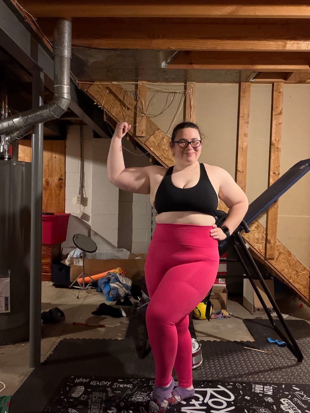 Customer photo review of DAYDREAM Full Length Pocket Legging