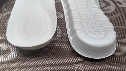 Customer photo review of Semelles en mousse pour toutes les chaussures