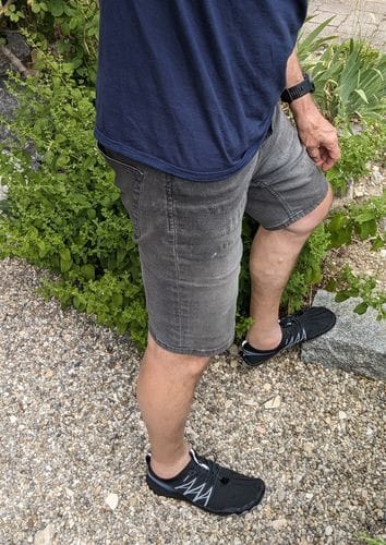 Customer photo review of Chaussures pieds nus confortables et flexibles
