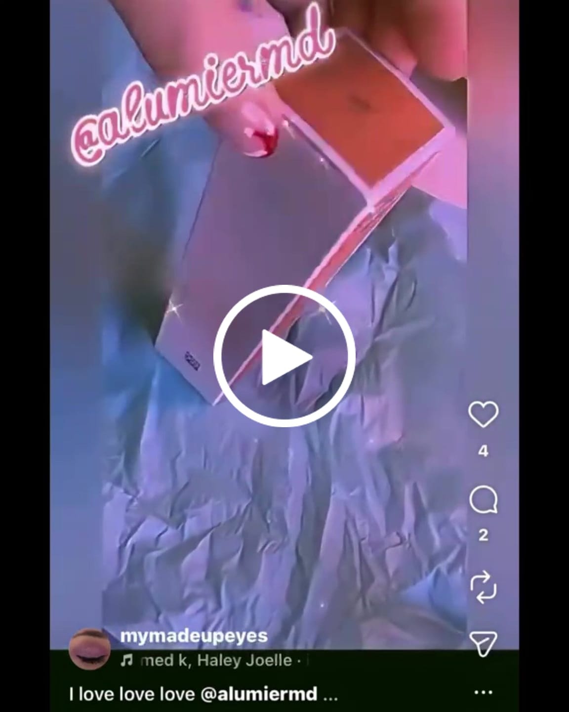 Customer video review of Alumier SensiCalm (177ml)