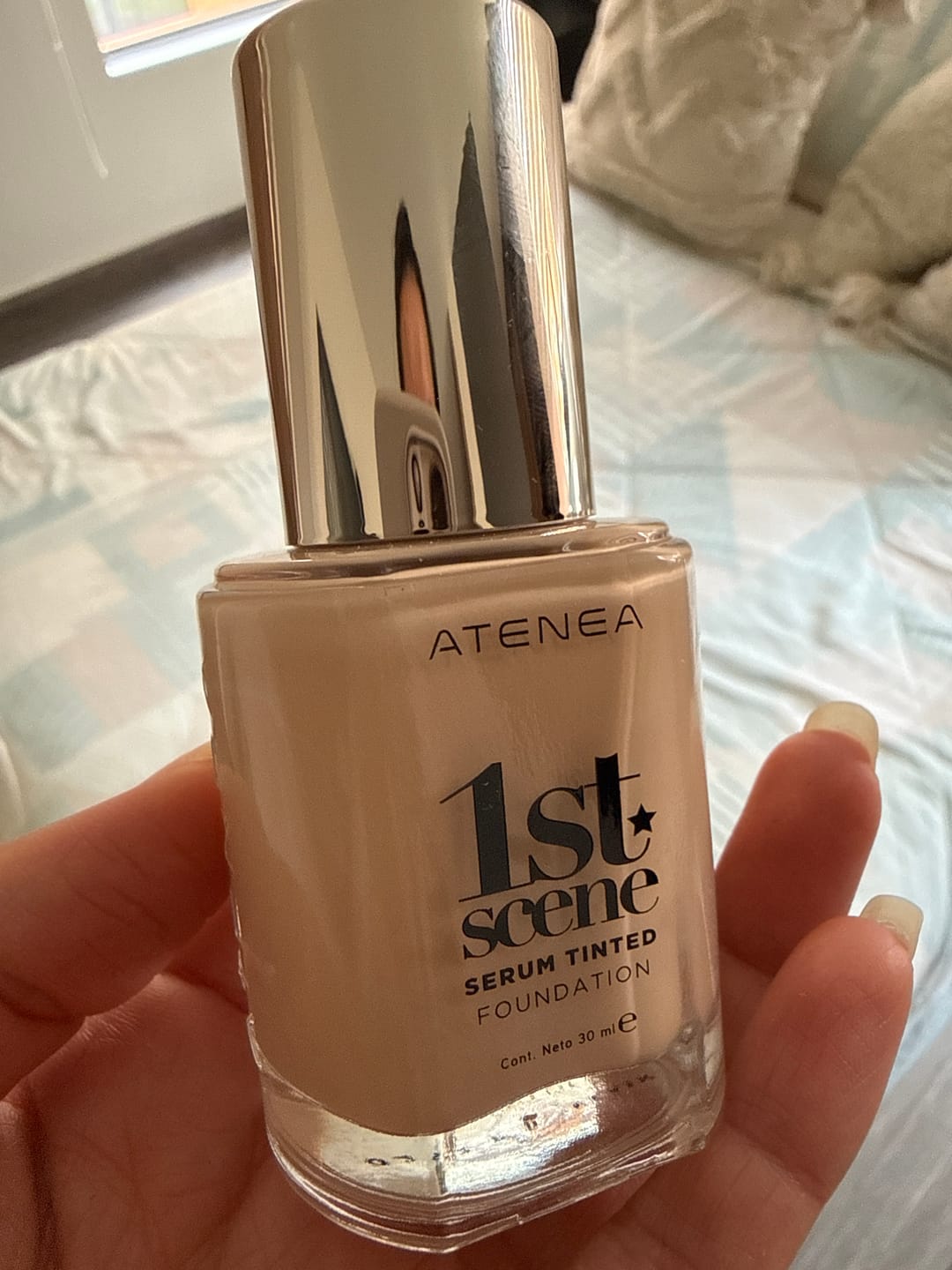 Customer photo review of TINTA DE MAQUILLAJE | SERUM TINTED