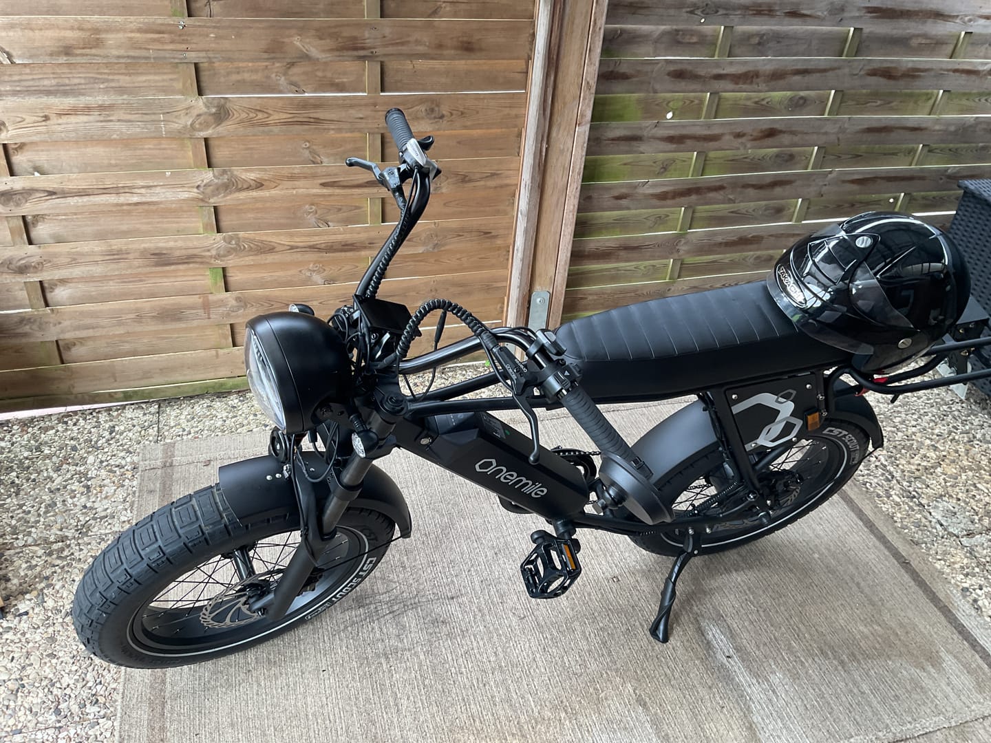 Customer photo review of Onemile Scrambler Electric Fat Bike