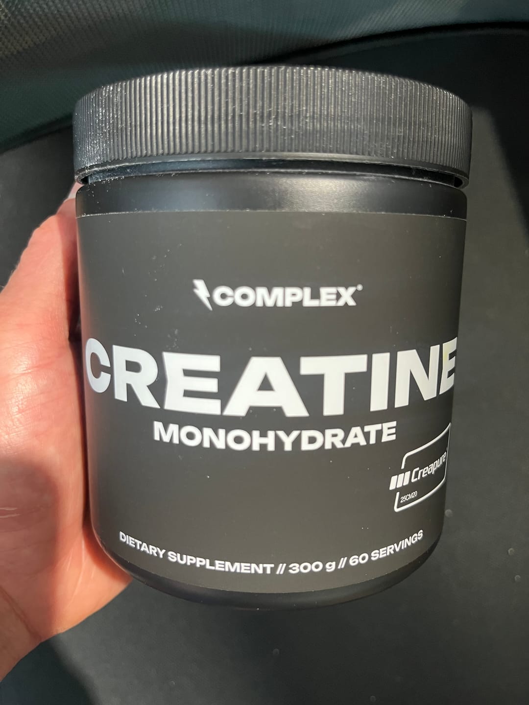 Customer photo review of Creatine Monohydrate