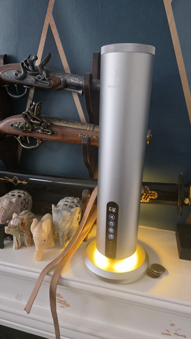 Customer photo review of LumaMax – The Most Premium Waterless Diffuser on the Market