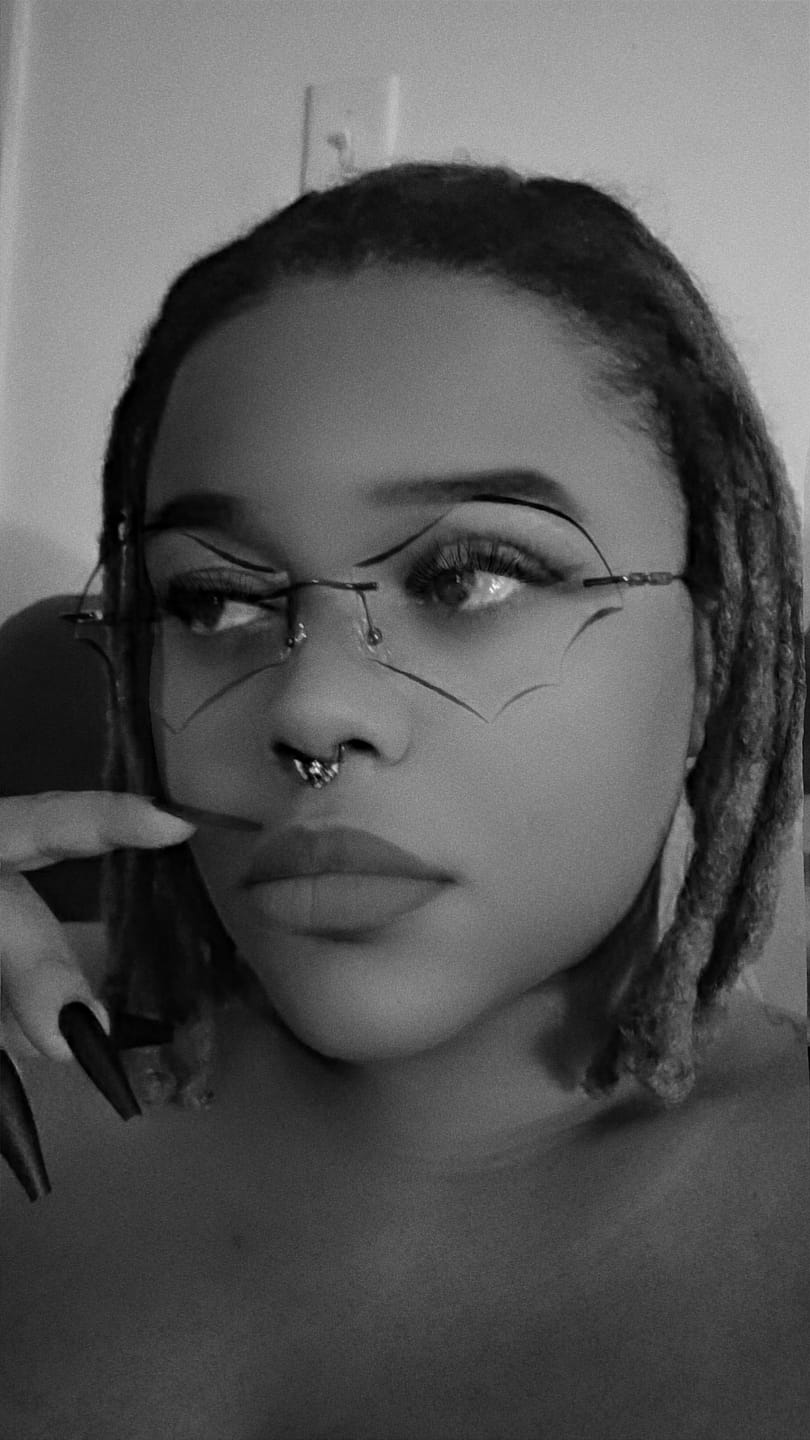 Customer photo review of Batty Eyeglasses