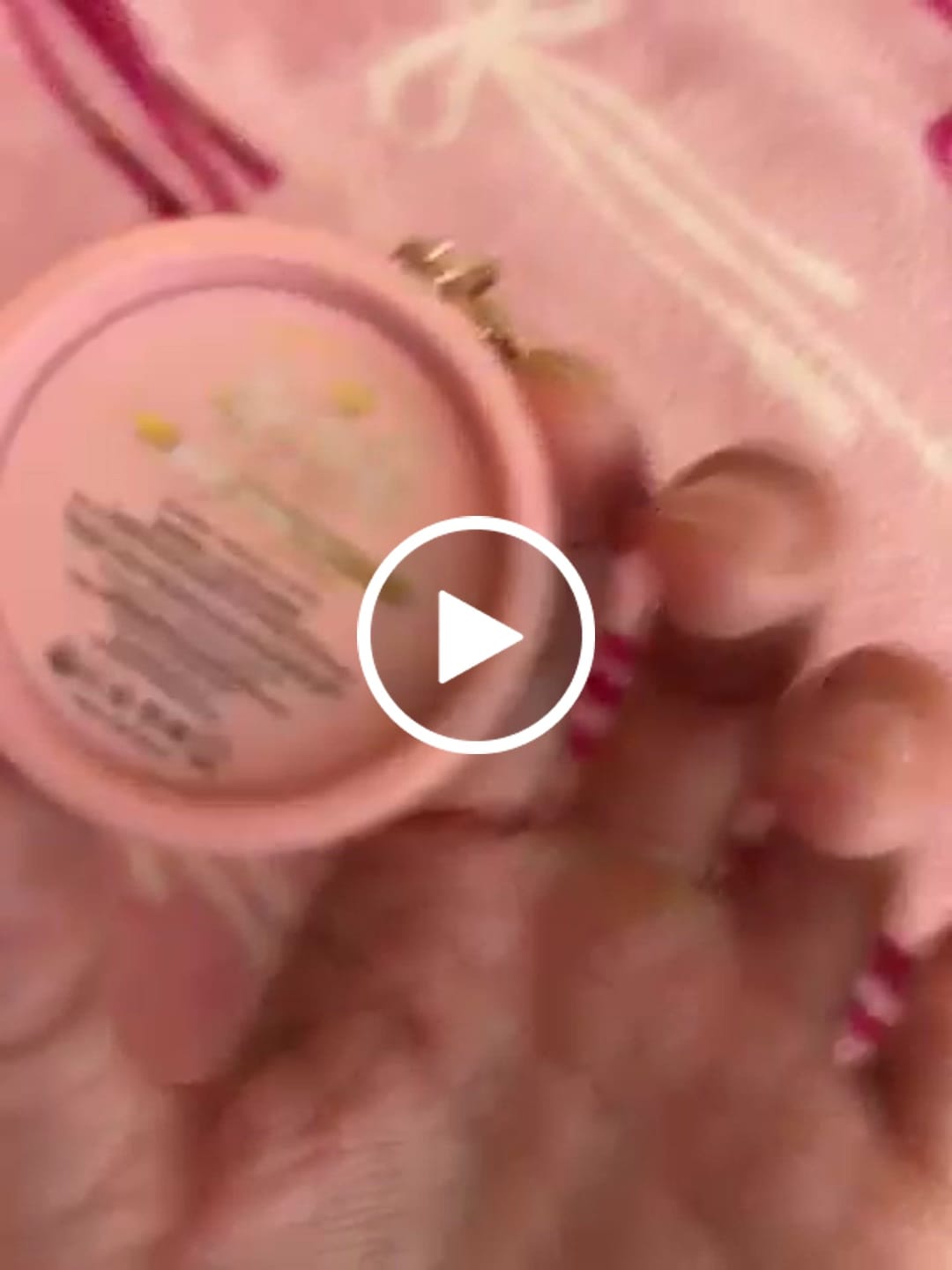 Customer video review of P.Louise Keychain Lip Scrub