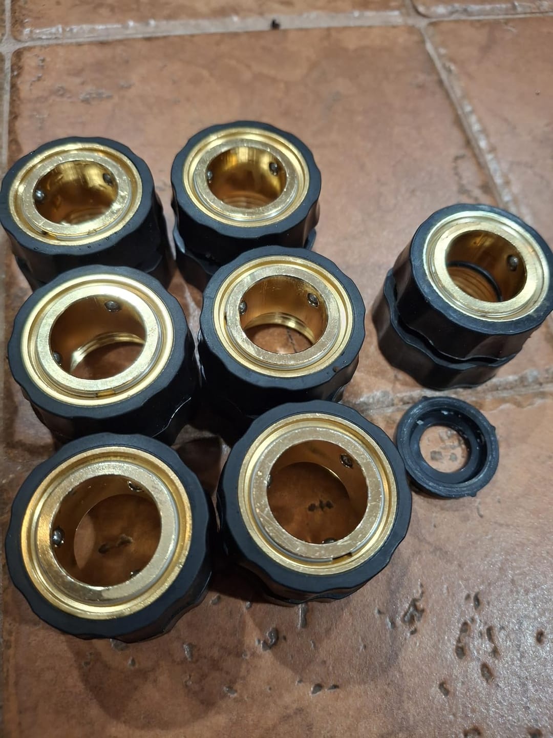 Customer photo review of HydroSnap — Conector Rápido para Manguera de Jardín