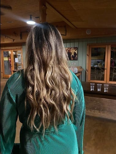 Customer photo review of Glow Halo - תוספת שיער למראה מלא וטבעי