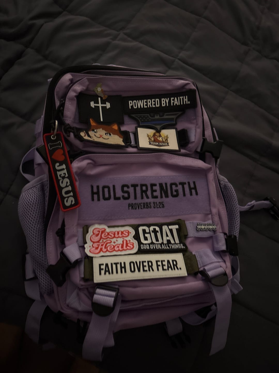 Customer photo review of 25L Tactical Backpack