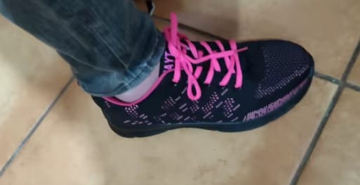 Customer photo review of 👠 Chaussures de Sécurité en Acier pour Femme : Légèreté, Confort et Protection Totale 🔒
