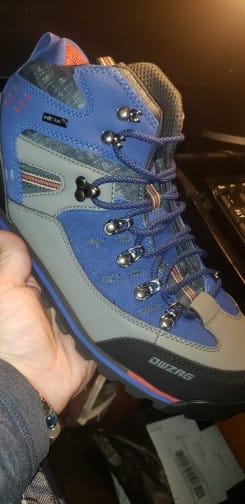 Customer photo review of Chaussures de Randonnée Imperméables & Robustes