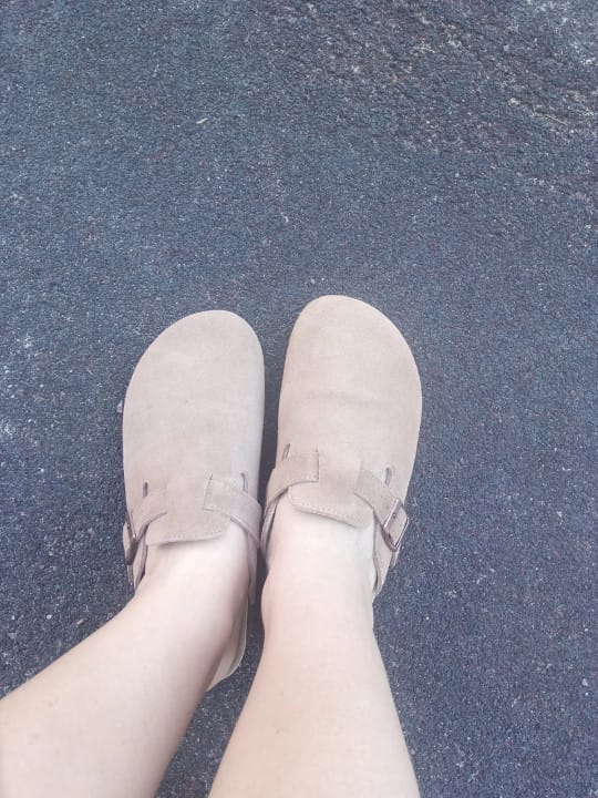 Customer photo review of Pantoufles de Sabots Boston Confortables