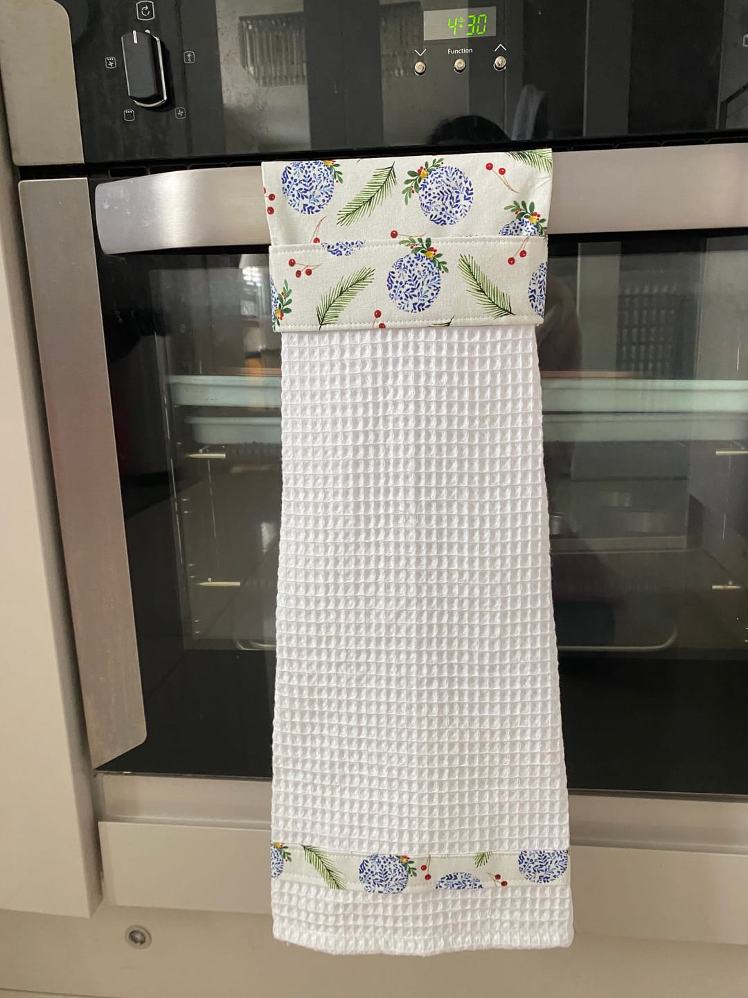 Customer photo review of 100% Cotton Waffle Fabric
