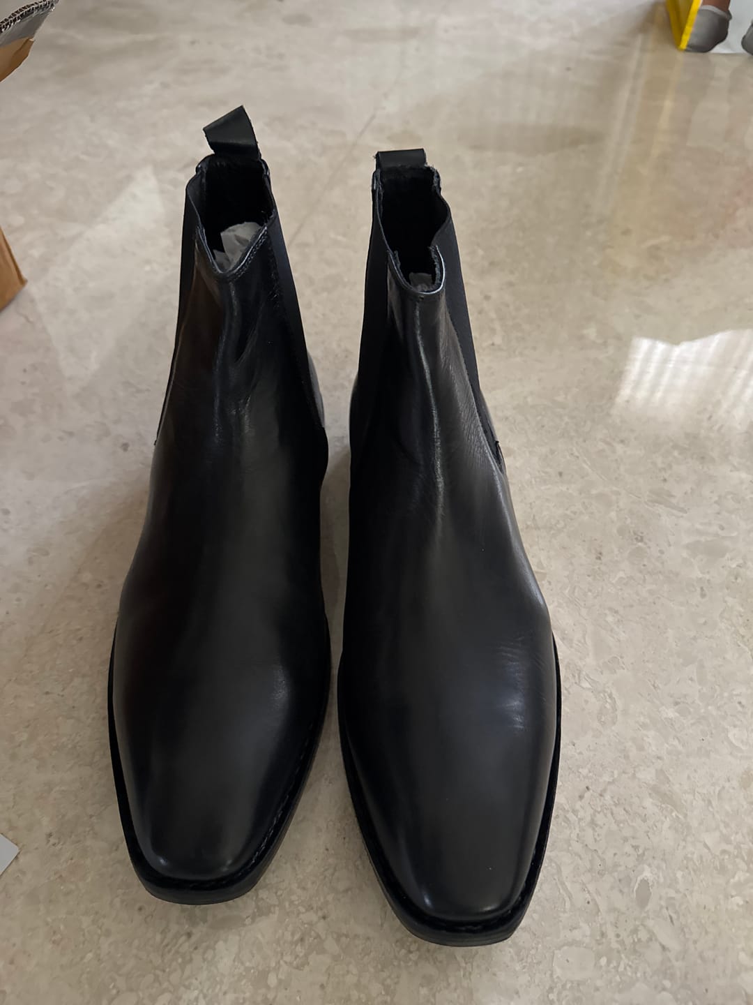 Customer photo review of Goodyear Welted - Chelsea Boot - Black