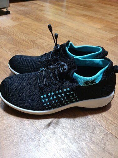 Customer photo review of Baskets Légères et Respirantes pour Femme - Confort et Style