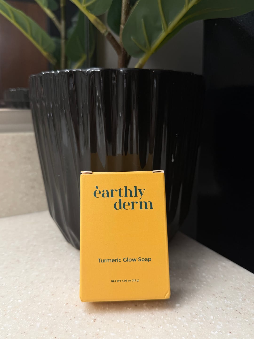 Customer photo review of Turmeric Fade & Glow Bar.
