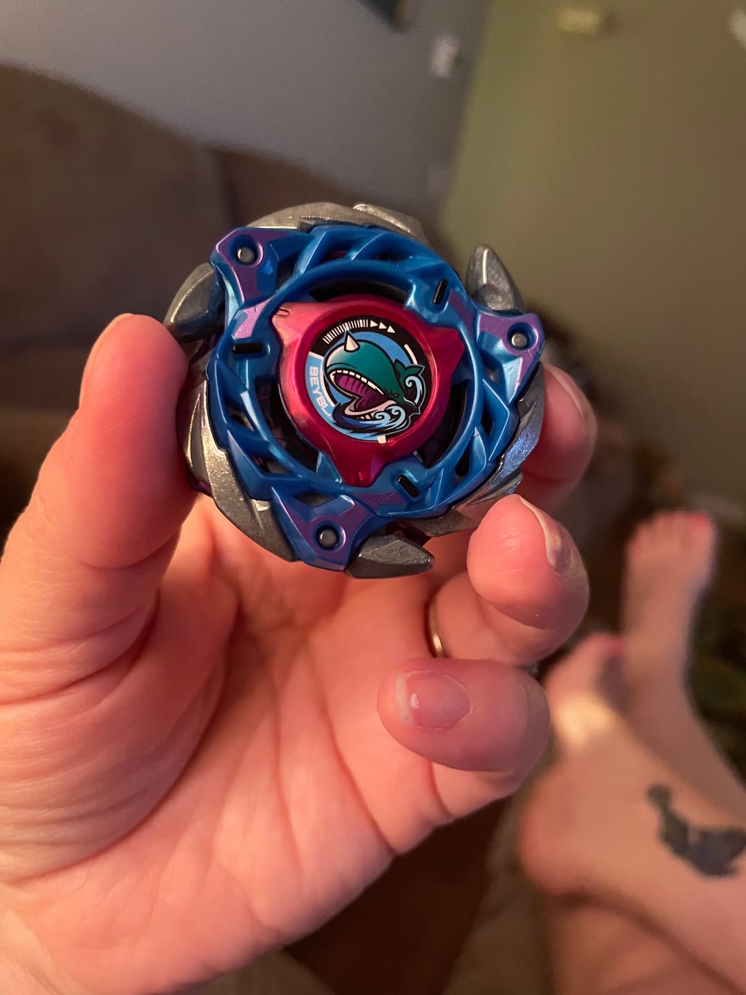 Customer photo review of Takara Tomy Beyblade X CX-08 CerberusFlame W5-80WB VOL 7 Random Booster