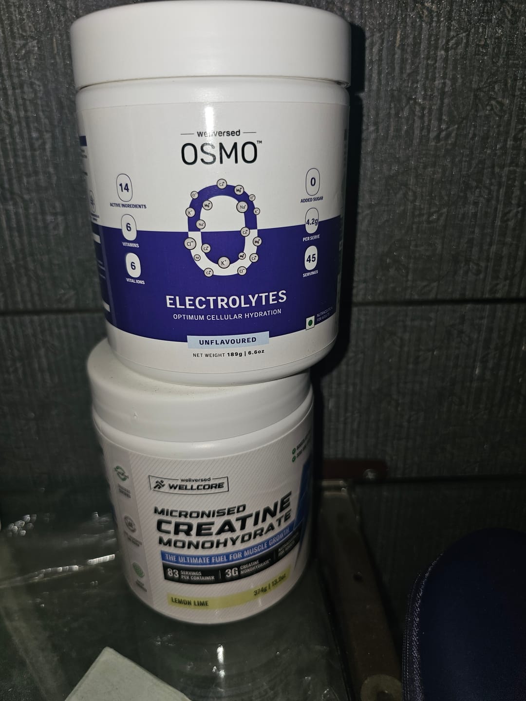 Customer photo review of Wellcore - Pure Micronised Creatine Monohydrate | Lemon Lime (374g, 83 servings)