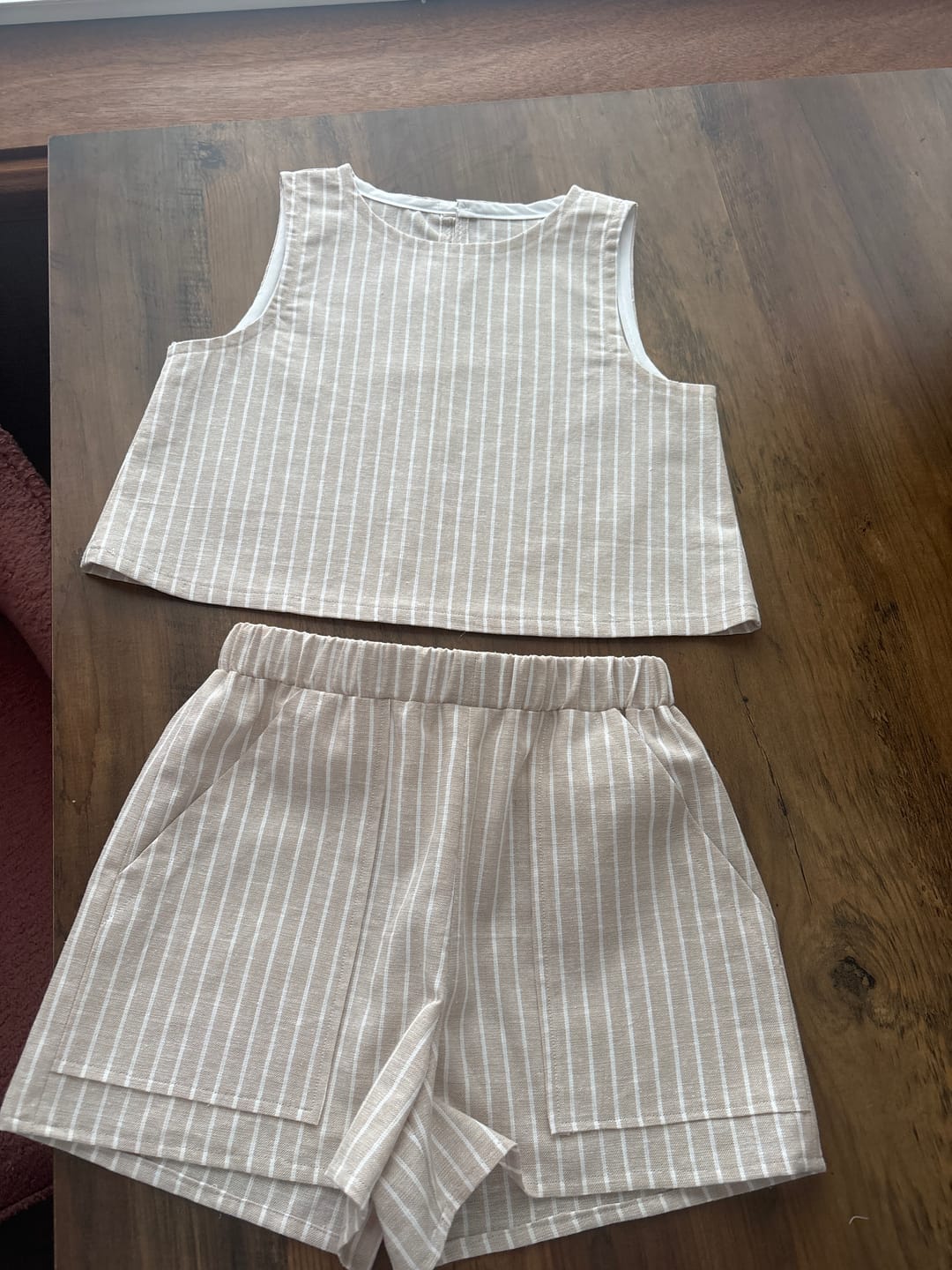 Customer photo review of Cotton Linen Fabric