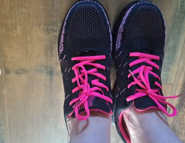 Customer photo review of 👠 Chaussures de Sécurité en Acier pour Femme : Légèreté, Confort et Protection Totale 🔒