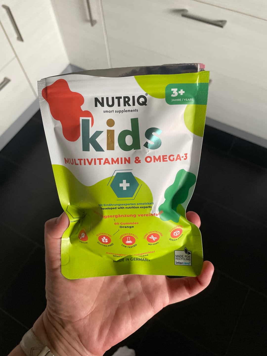 Customer photo review of Kids Multivitamin & Omega-3