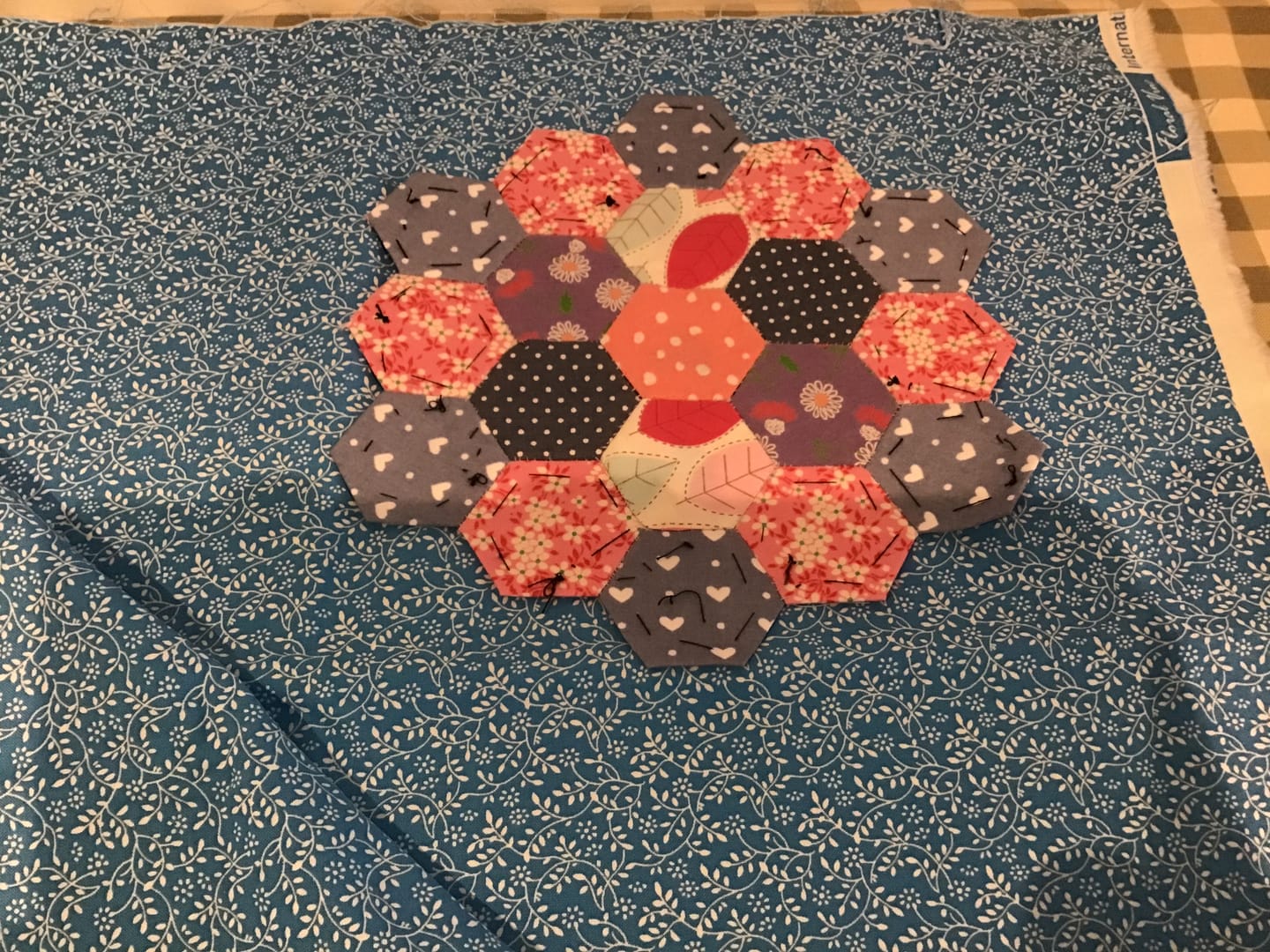 Customer photo review of Mini Garden Craft Cotton Fabric