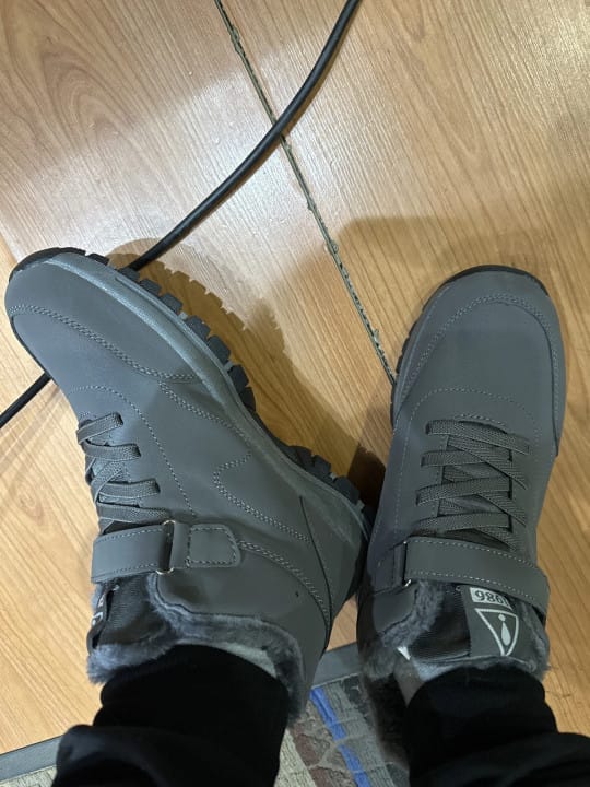 Customer photo review of Bottes d'Hiver Chaudes & Imperméables
