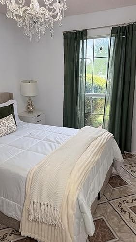 Customer photo review of Pinch Pleat Linen Blend Curtains