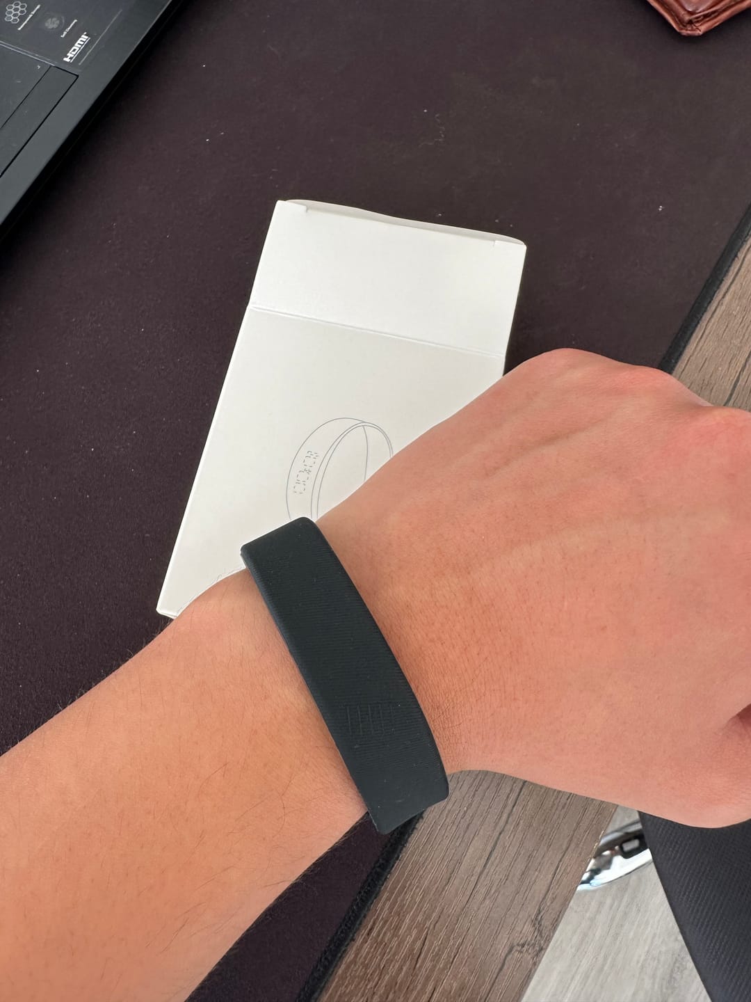 Customer photo review of Pulsera Despertar Silencioso NURSLEEP