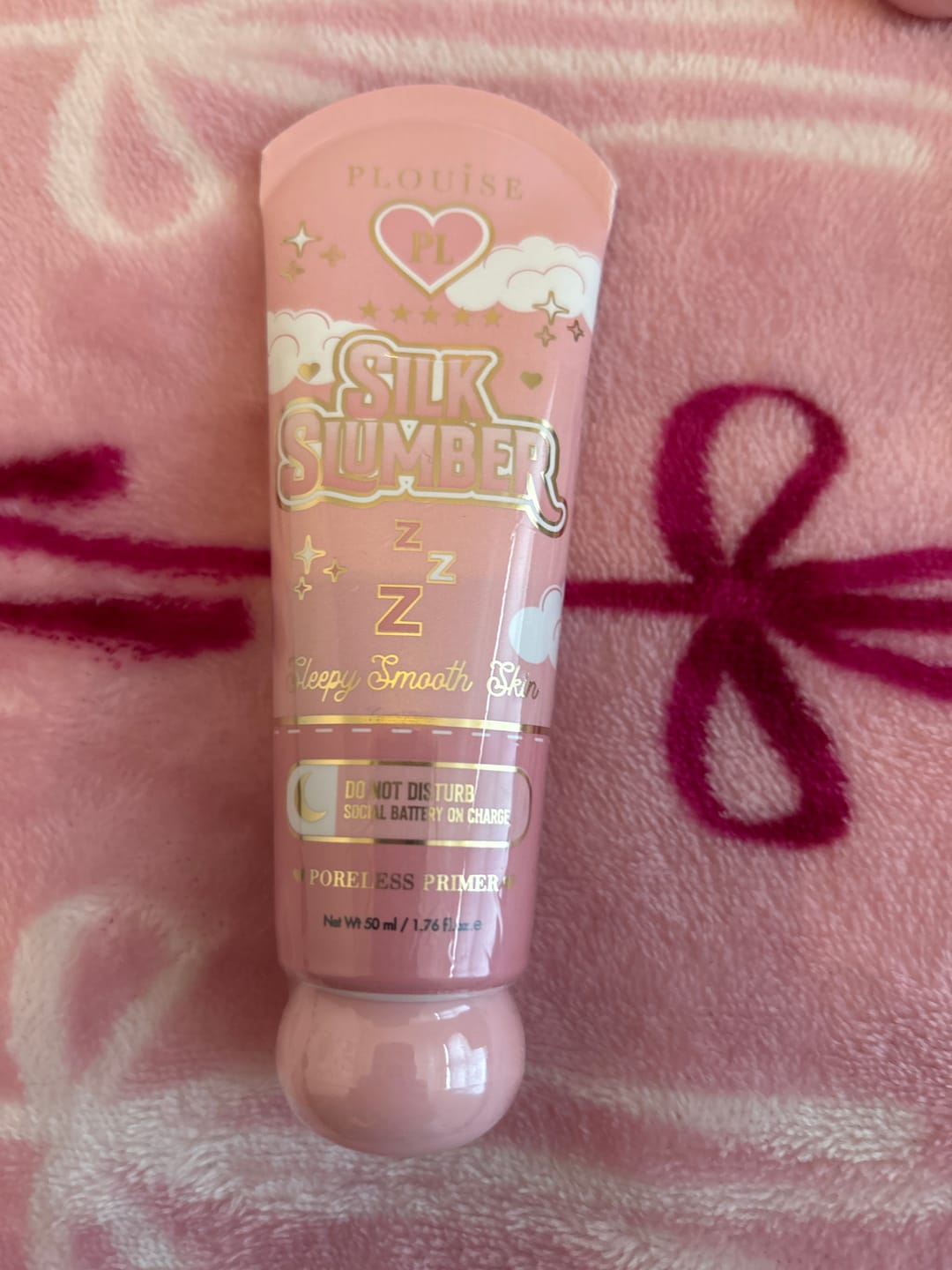 Customer photo review of Silk Slumber Poreless Primer