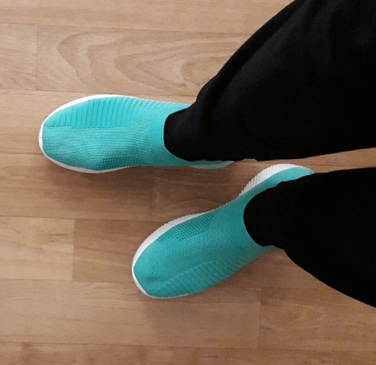 Customer photo review of Baskets Légères & Respirantes