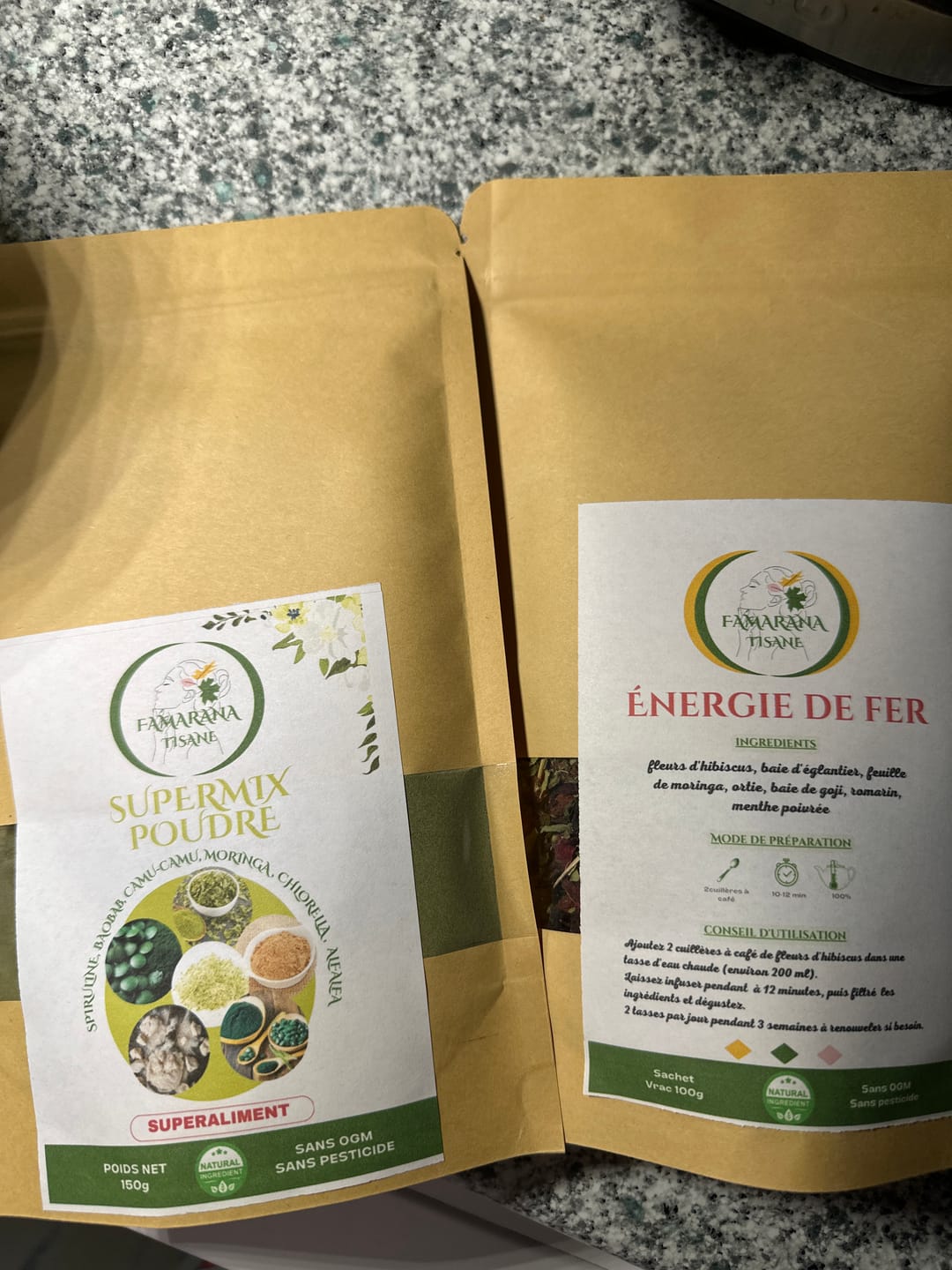 Customer photo review of SUPERMIX POUDRE - SuperAliment
