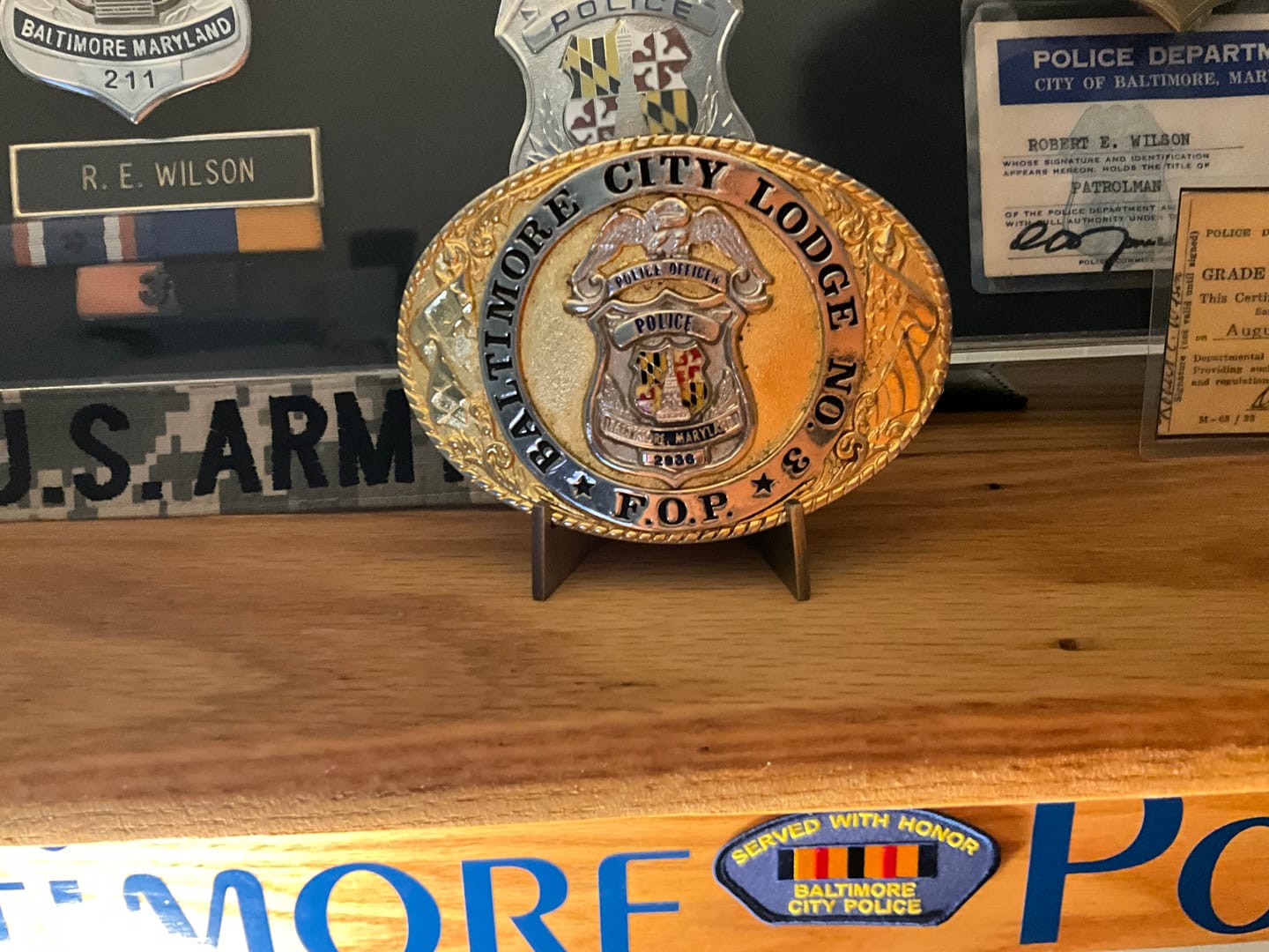 Customer photo review of Fallen Yet Not Forgotten Coin Stand