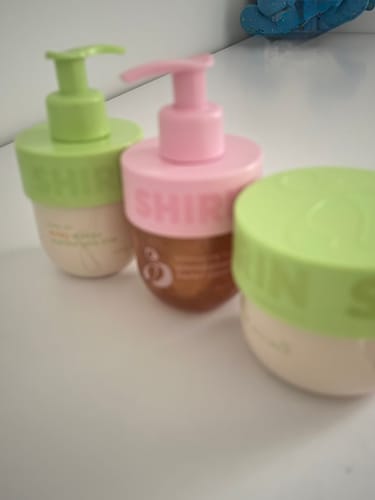 Customer photo review of Glow Girl Butter Set Milky Mango Matcha Latte Kiss