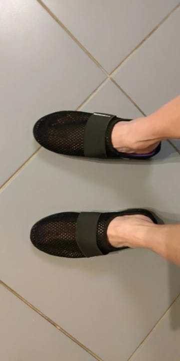 Customer photo review of Chaussons de Marche Confortables & Respirantes