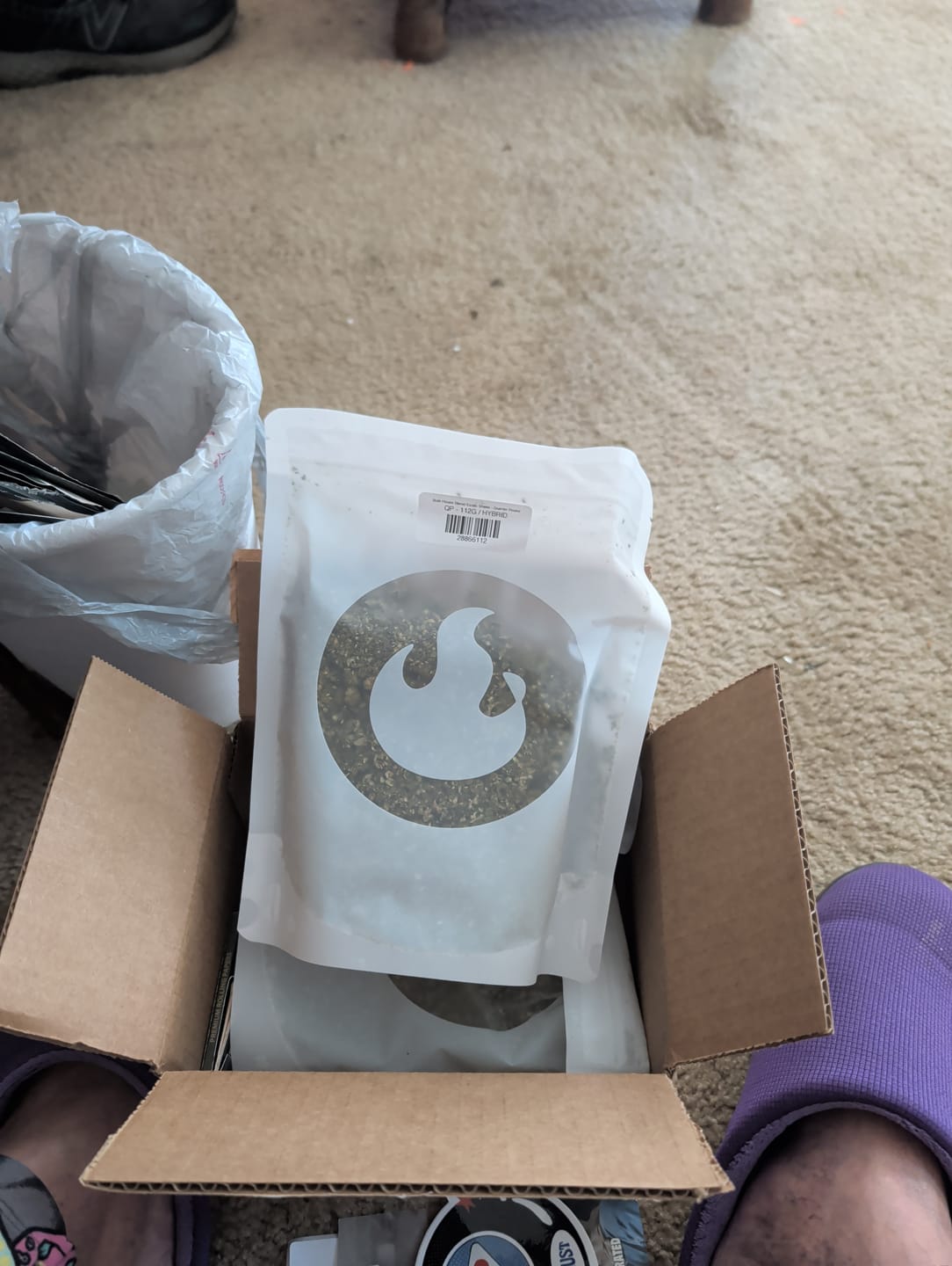 Customer photo review of Bulk House Blend Exotic Shake - Quarter Pound