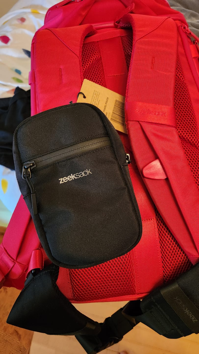Customer photo review of Crossbody Organizer