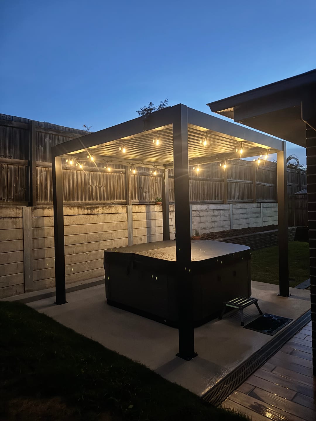 Customer photo review of SolaGarden™ Festoon Lights