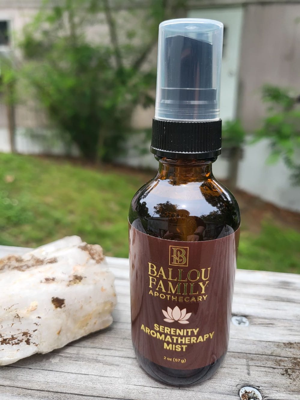 Customer photo review of Serenity Aromatherapy Mist – Organic Room & Body Spray