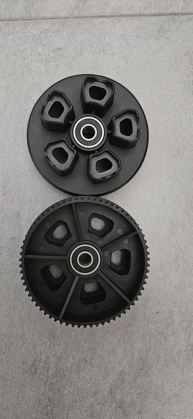 Customer photo review of Elofty® Belt Drive Pulley