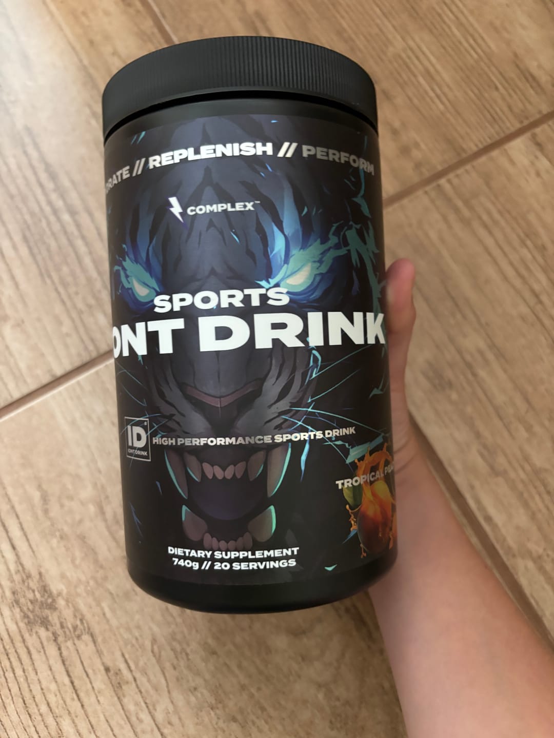 Customer photo review of Dual-Carb Ion Drink