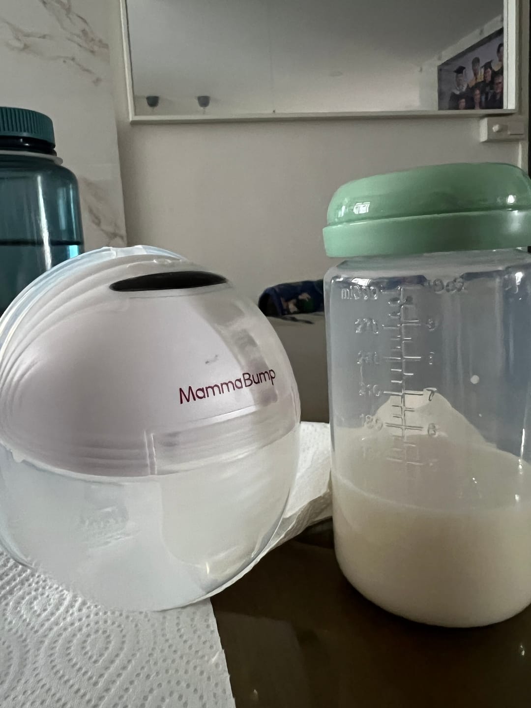 Customer photo review of Le tire-lait portable Luna©