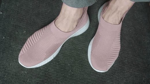Customer photo review of Baskets Légères & Respirantes