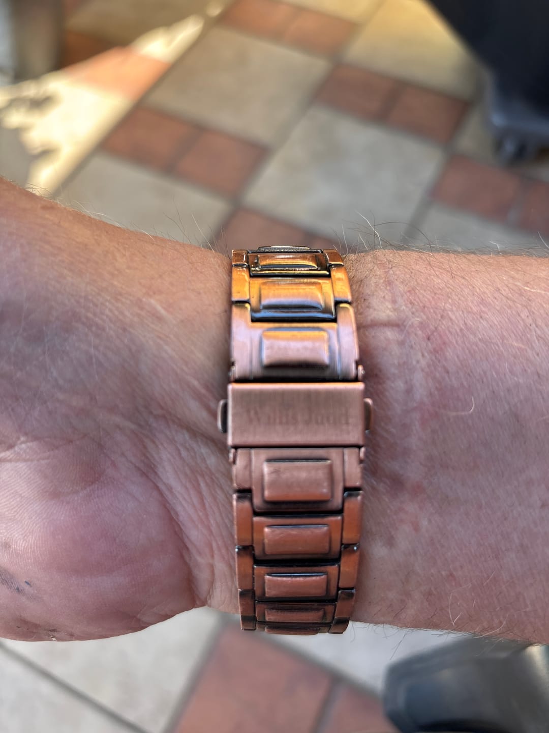Customer photo review of Men And Ladies Copper Bracelet Package 2