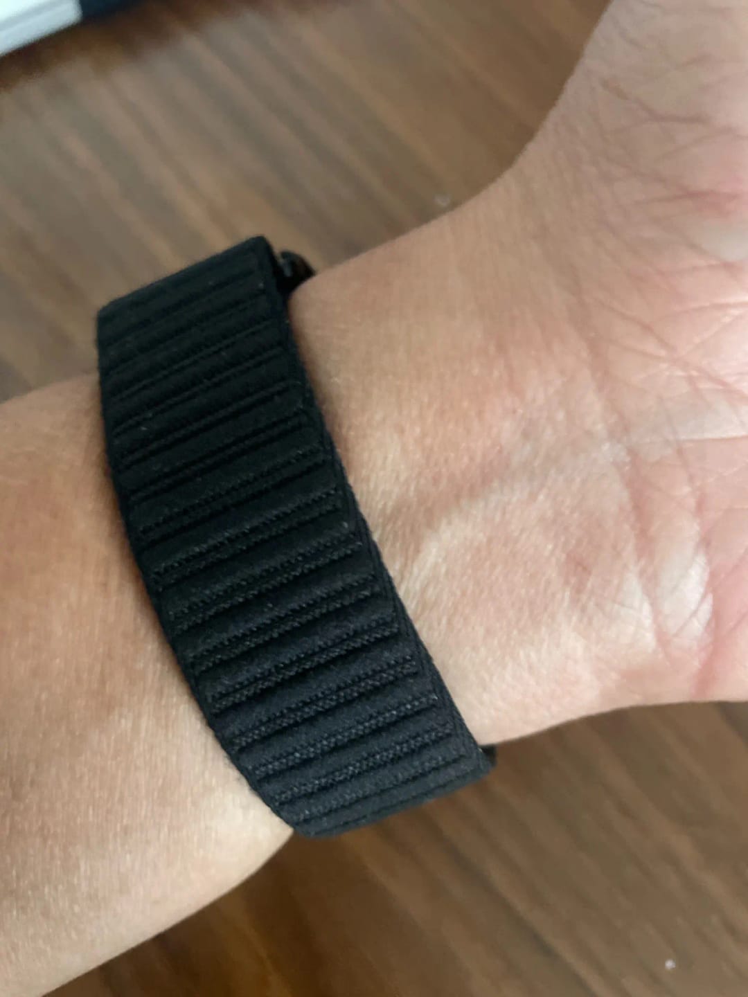 Customer photo review of Polar Nylon Watch Band For Polar Smartwatch Breathable Adjustable Comfort