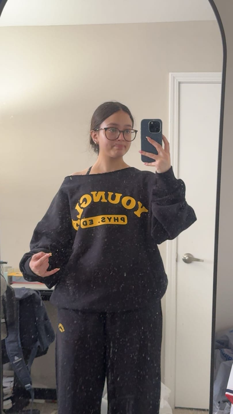 Customer photo review of W5198 - P.E. Crewneck